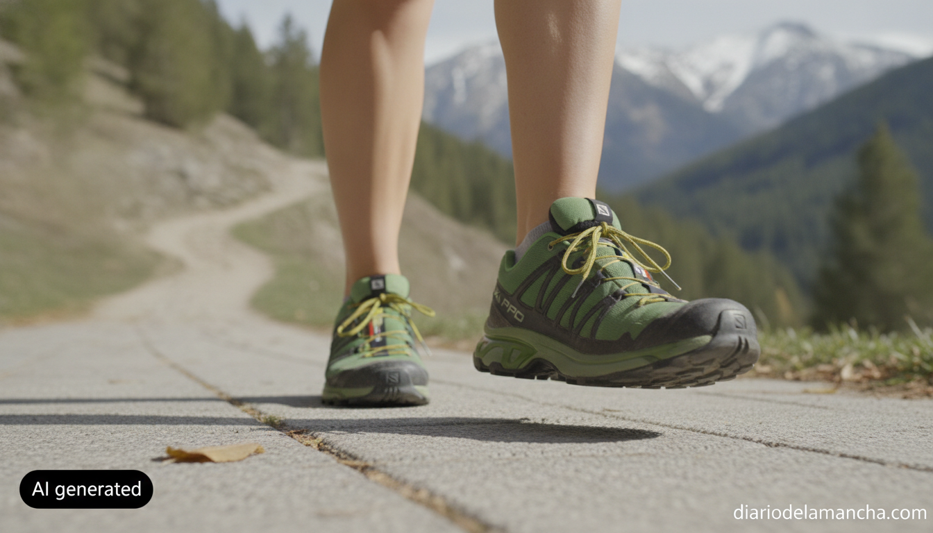 Zapatillas Salomon XA Pro V8 verdes para mujer
