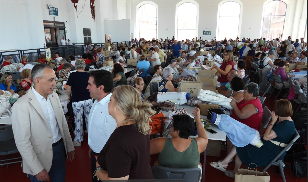 Éxito en el XXVI Encuentro de Encajeras: 560 participantes de toda España se dan cita en Puertollano 1