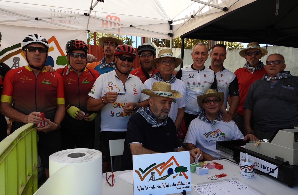 Ciclistas disfrutando