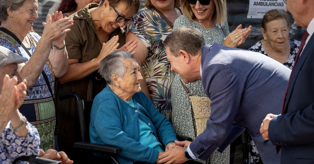 Inauguración de la residencia Virgen de la Loma en Campillo de Altobuey