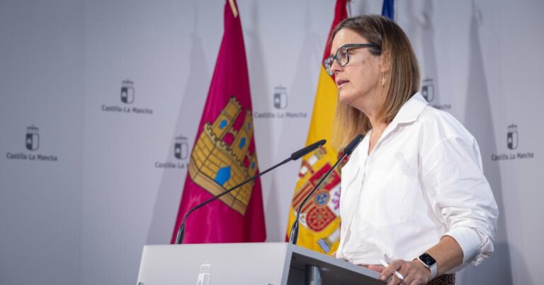 Esther Padilla, portavoz del Gobierno de Castilla-La Mancha
