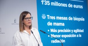 Mesa de biopsia de mama de última generación