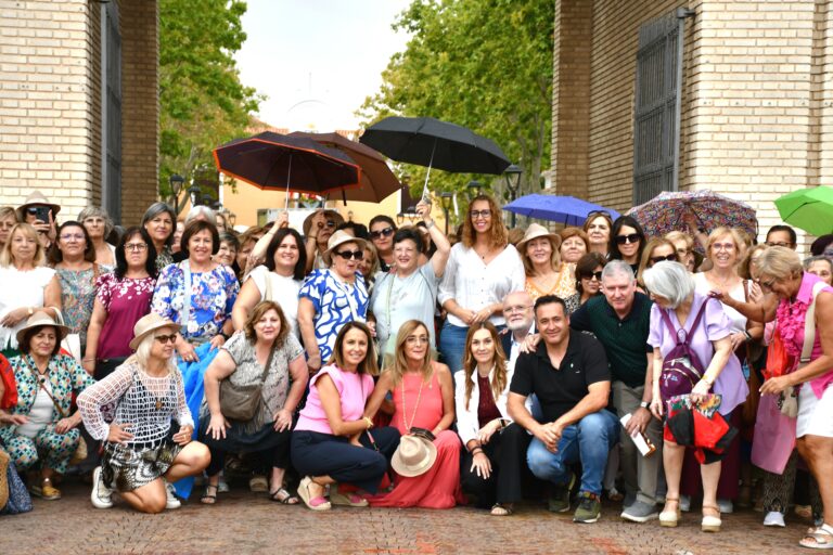 La consejera de Igualdad, Sara Simón, recibe a mujeres de asociaciones de la provincia de Albacete en la Feria