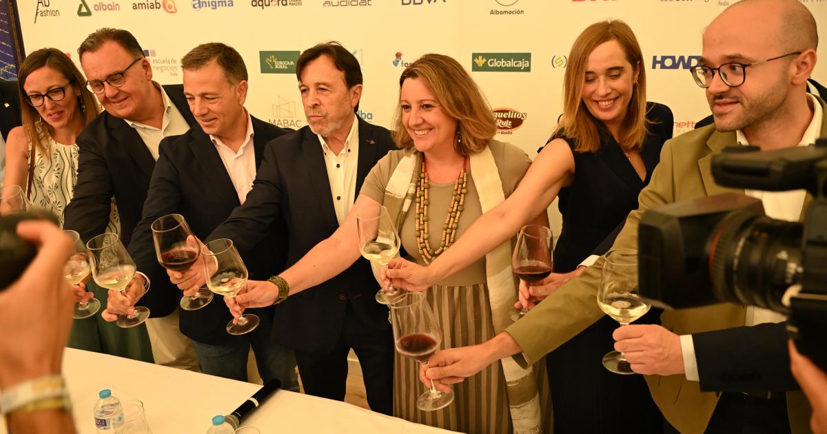 La consejera Patricia Franco durante su intervención en la Feria de Albacete