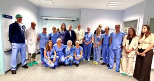 Profesionales del Servicio de Traumatología del Hospital General de Tomelloso