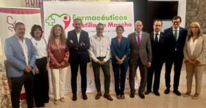 Acto del Día Mundial del Farmacéutico celebrado en Brihuega, Guadalajara