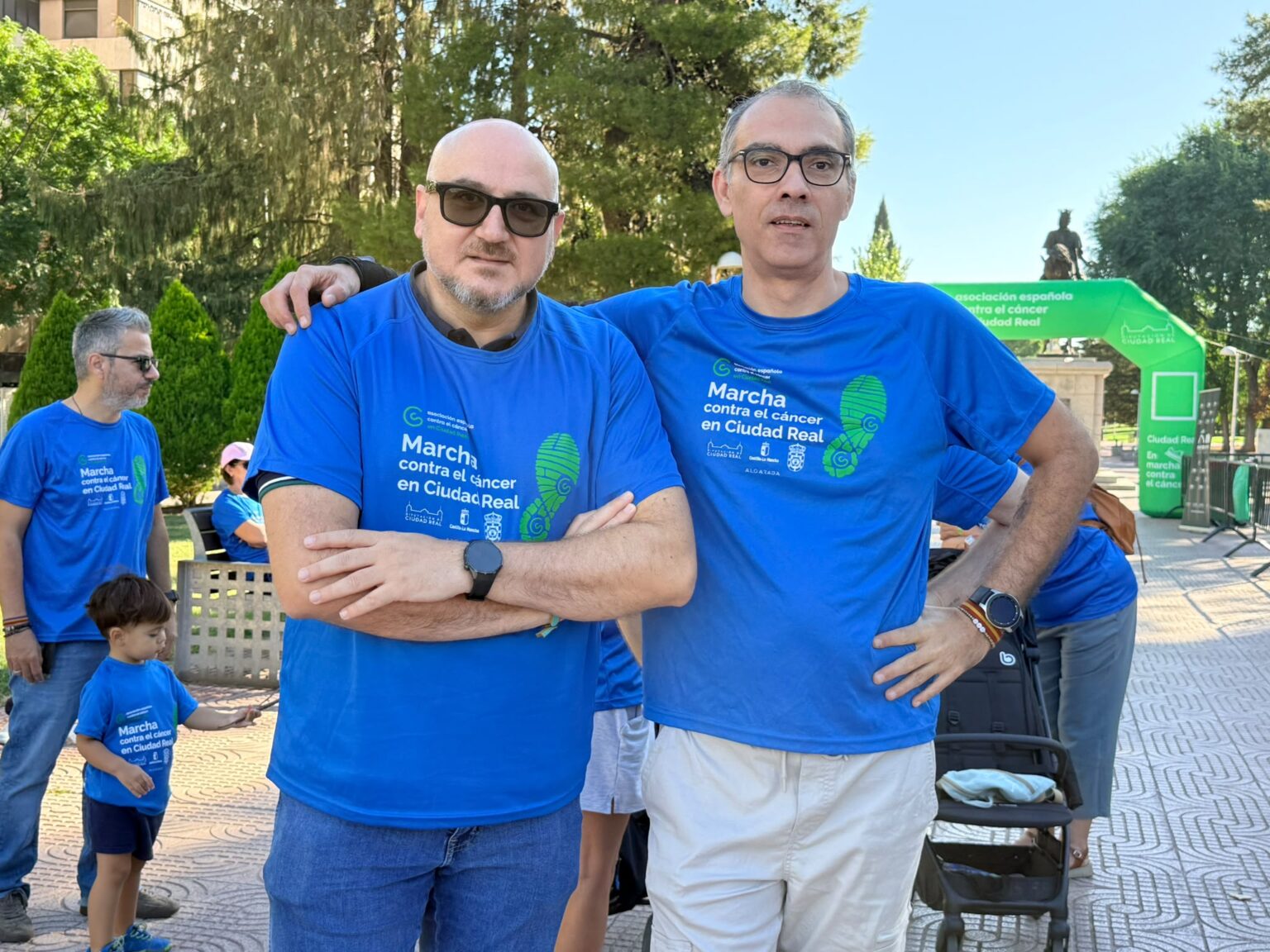 Francisco José García en la carrera de la AECC