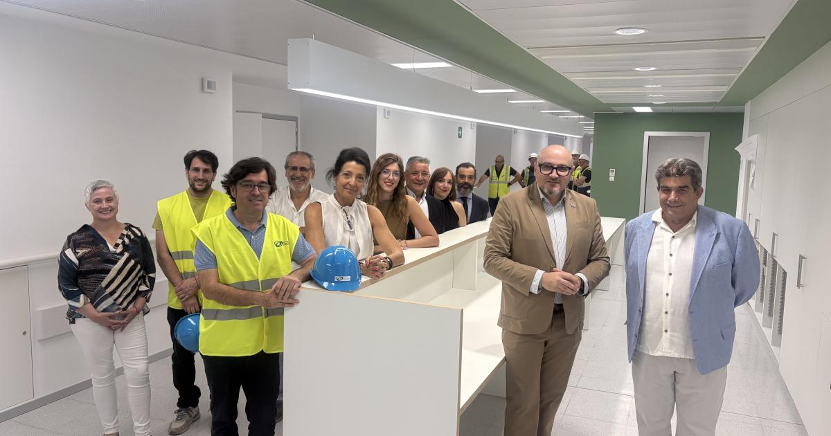 Obras del nuevo Hospital Universitario de Puertollano