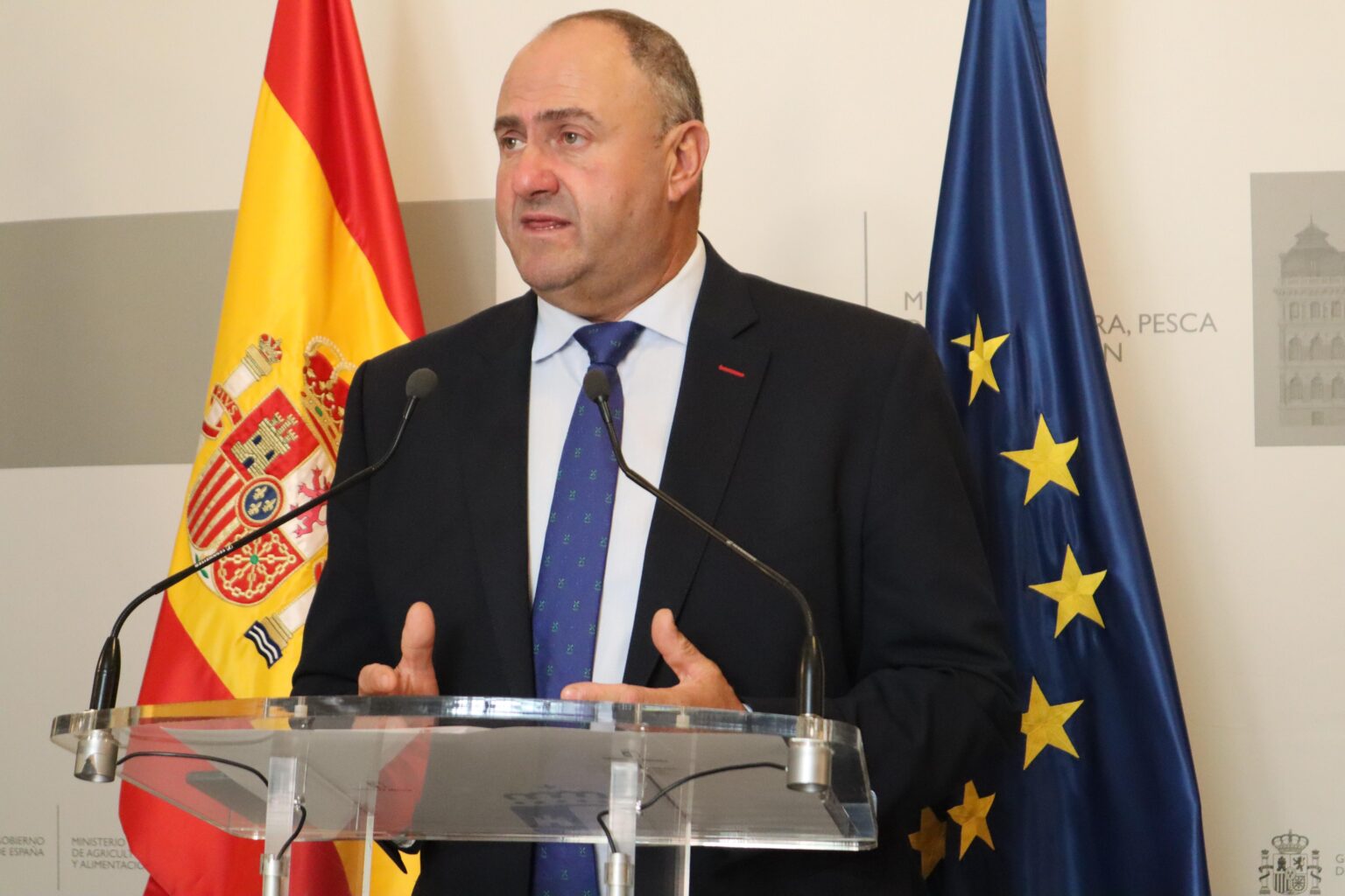 Julián Martínez Lizán, consejero de Agricultura, Ganadería y Desarrollo Rural de Castilla-La Mancha