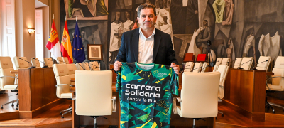 Valverde destaca el apoyo de la Diputación en la lucha contra la ELA e invita a unirse a la carrera solidaria de Eurocaja Rural en Toledo