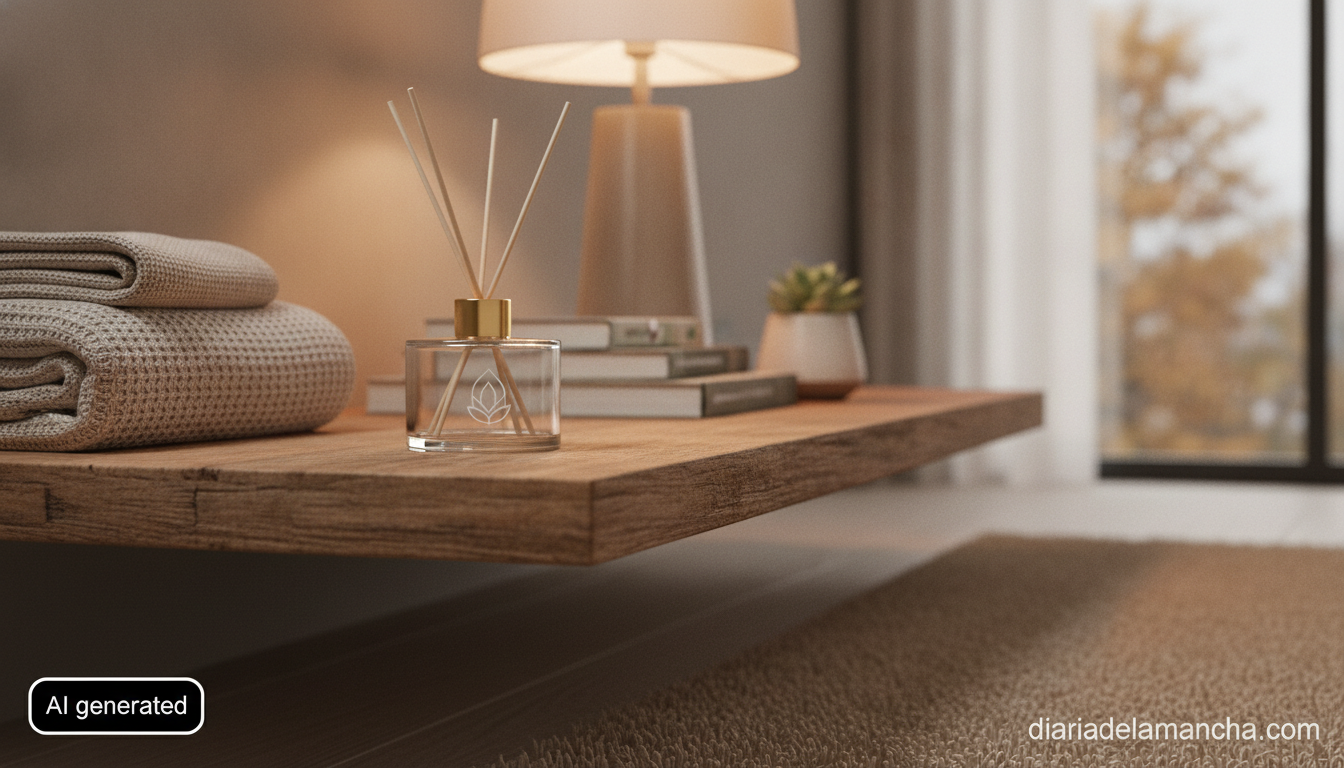 Los 10 mejores ambientadores para casa de 2025 con aromas duraderos 1 Ambientador difusor de varillas en el salón del hogar