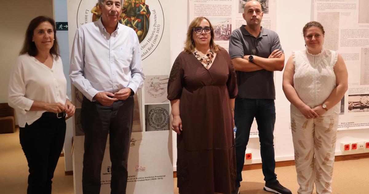 Documentos de la exposición Vivir y resistir sobre la ocupación francesa en el Archivo Histórico Provincial de Ciudad Real