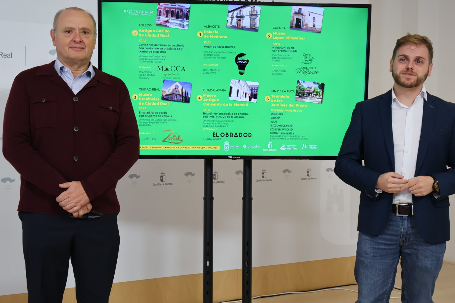 Presentación de la Gastro Experiencia de Culinaria en Ciudad Real
