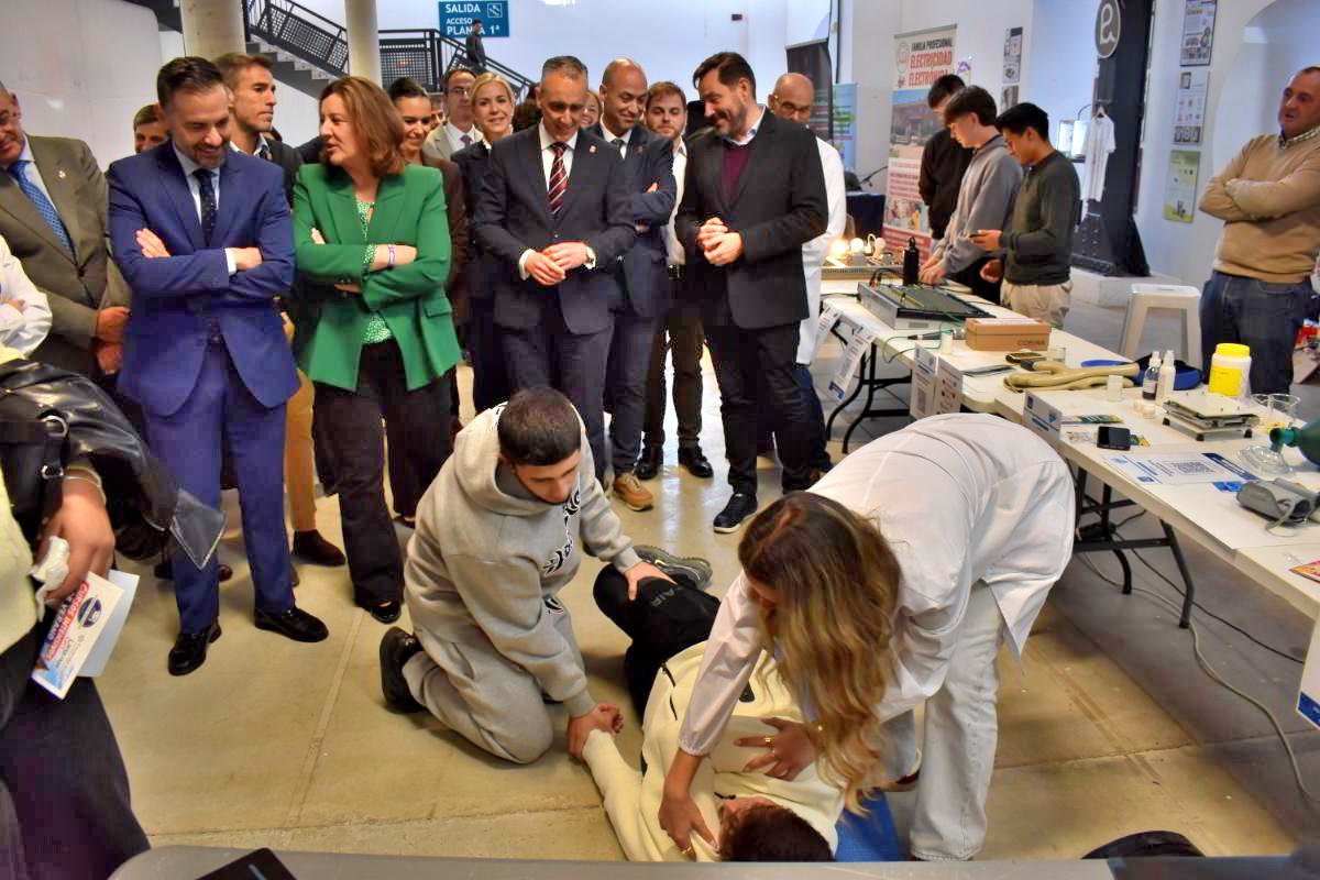 Miguel Ángel Ruiz: «No renuncies a tu futuro» en la Feria de FP Dual 19