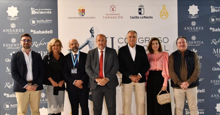 José Luis Martínez Guijarro interviene en el acto en Tarancón donde se citaron las inversiones del presupuesto 2027