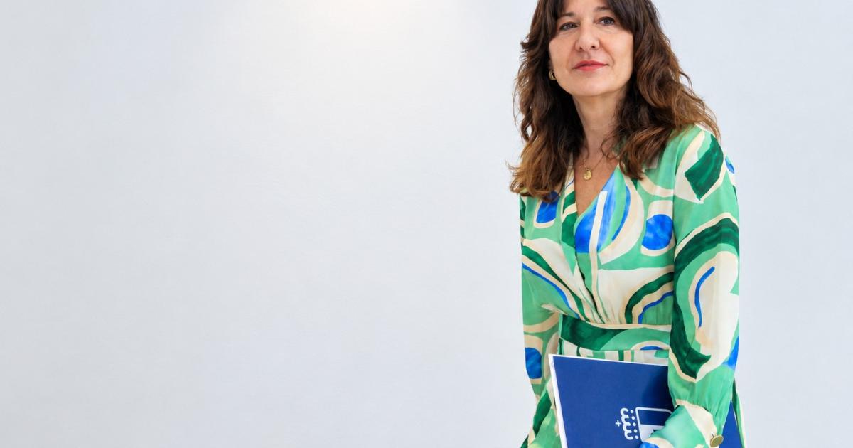 La delegada de la Junta en Ciudad Real, Blanca Fernandez, durante el anuncio de los anticipos de la PAC