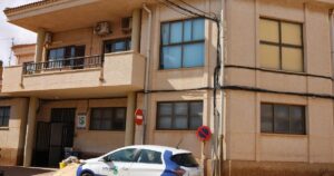 Centro de Salud de Madrigueras, que reabre tras la primera fase de rehabilitación por los daños de la riada