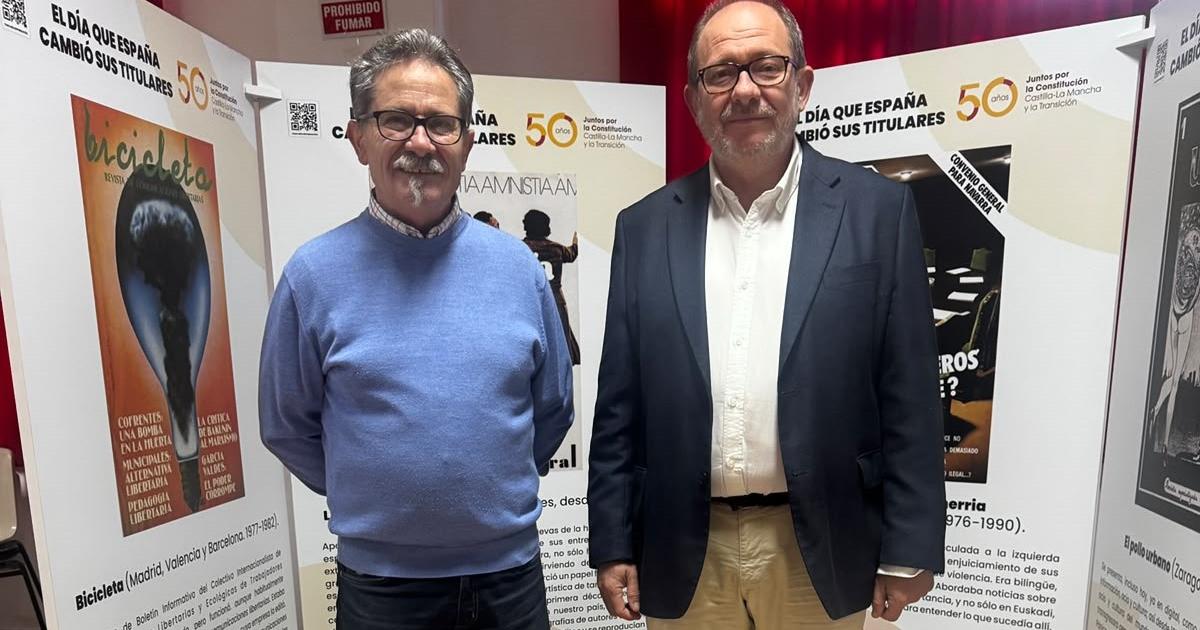 Inauguración de la exposición El día que España cambió sus titulares en Cervera del Llano