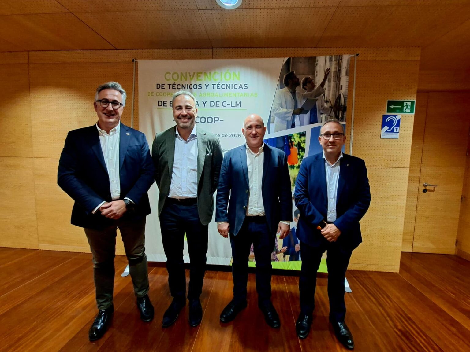 Jose Manuel Martin Aparicio en la Convencion de Tecnicos de Cooperativas Agroalimentarias en Albacete