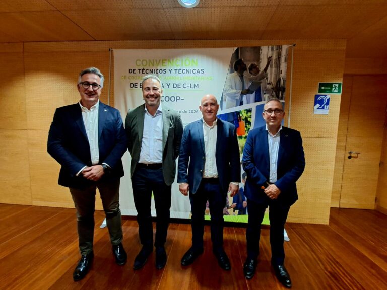 Jose Manuel Martin Aparicio en la Convencion de Tecnicos de Cooperativas Agroalimentarias en Albacete
