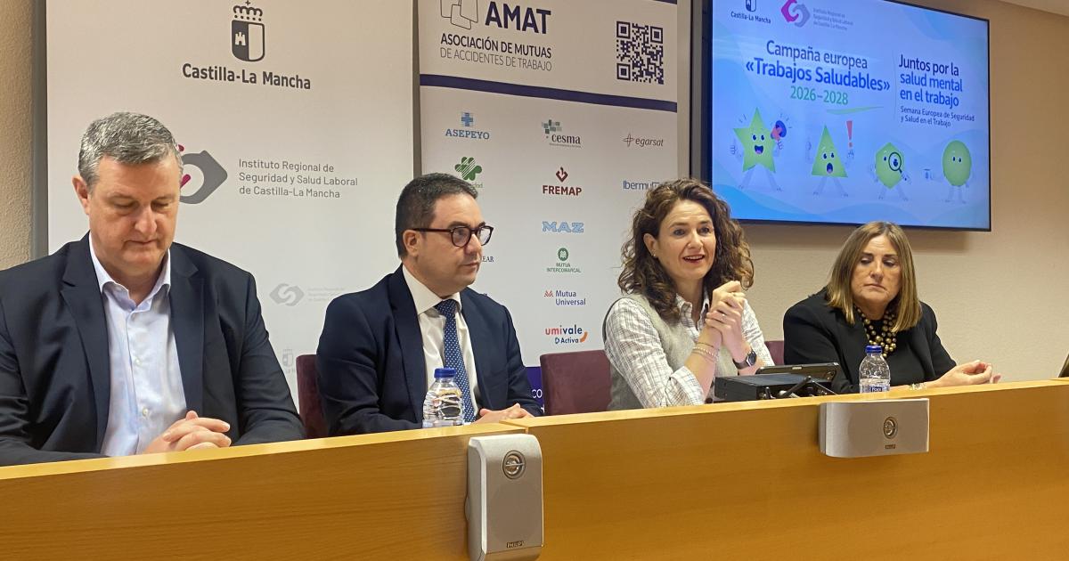 Jornada técnica sobre salud mental en el trabajo celebrada en Guadalajara