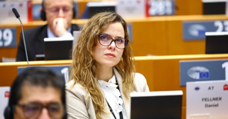 Nazareth Rodrigo, directora general de Asuntos Europeos, en Bruselas