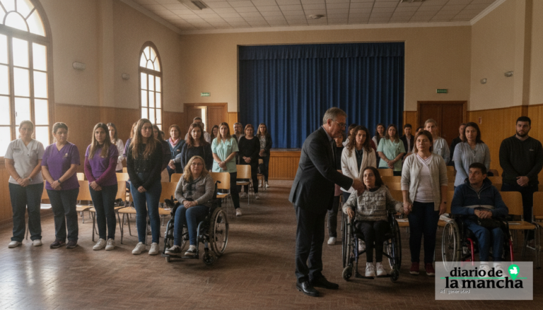 Acto comunitario de reconocimiento con motivo del Día Mundial de la Parálisis Cerebral