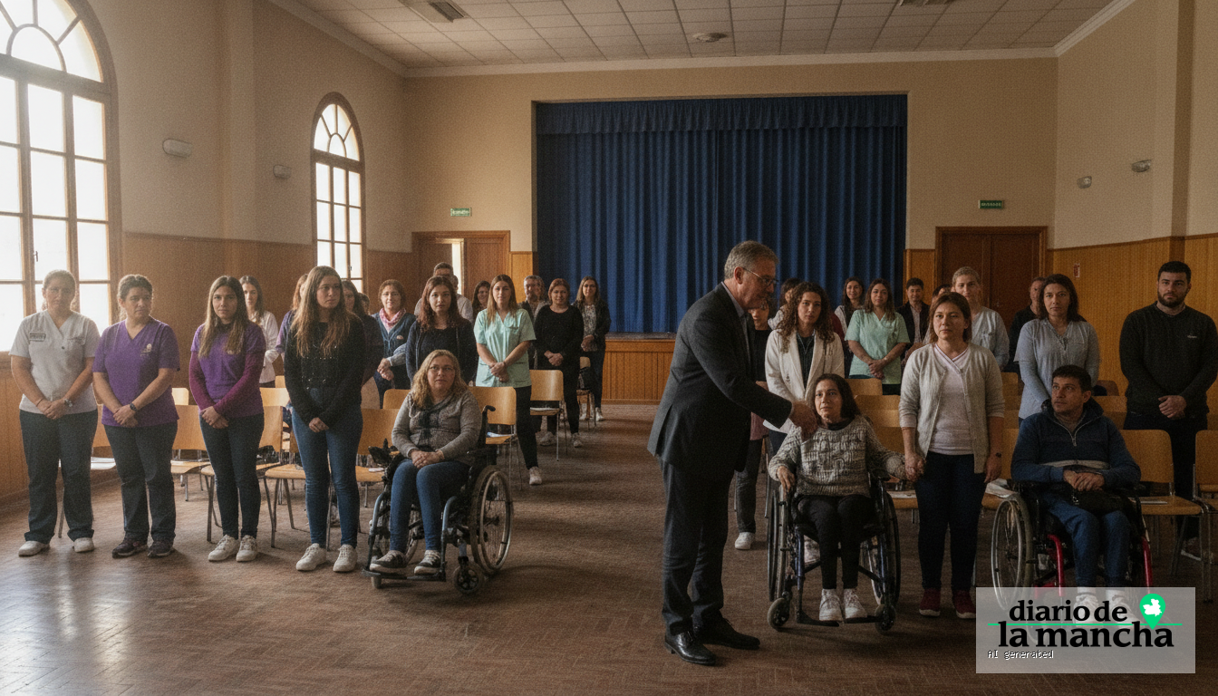 Acto comunitario de reconocimiento con motivo del Día Mundial de la Parálisis Cerebral